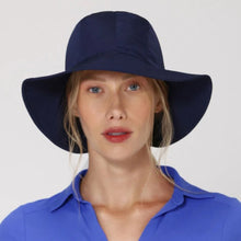 Indlæs billede i galleriet, Gallery: Uv Line Chapeau Souple/Capeline San Remo Fpu50+ Hat Navy Blue Uv
