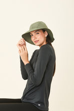 Indlæs billede i galleriet, Image 02: Uv Line Chapeau Souple/Capeline San Remo Militar Preto Upf50+
