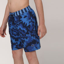 Indlæs billede i galleriet, Image 02: Uv Line Maillot De Bain Garçon Short Acqua Oceano Inf Upf50+

