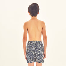 Indlæs billede i galleriet, Model Back: Uv Line Maillot De Bain Garçon Shorts Kids Costela Aco Upf50+

