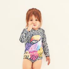 Indlæs billede i galleriet, Model Front: Uv Line Maillot De Bain Bébé Swimsuit Baby Tucano Upf50+
