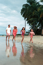 Indlæs billede i galleriet, Image 06: Uv Line Une Pièce Fille Swimsuit Girl Marcela Fuchsia White Upf50+
