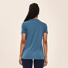 Indlæs billede i galleriet, Model Back: Uv Line Fitness Haut T-Shirt Sport Fit Aco Upf50+
