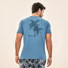 Indlæs billede i galleriet, Model Back: Uv Line T-Shirt Pour Homme T-Shirt Uvline Coqueiro Upf50+
