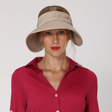 Indlæs billede i galleriet, Model Front: Uv Line Visière Tokyo Fpu50+ Visor Khaki Uv
