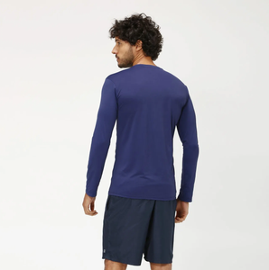 Model Back: Uv Line T-Shirt Uvpro Br Ml Marinho Msc